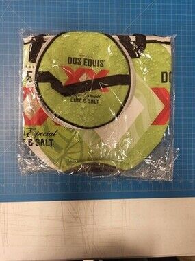 Dos Equis Lime Salt Cooler Bag 12 Can Capacity Beer Beverage Insulated Tote